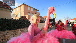 Maškarana povorka Velike Bake u Murteru