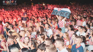 Zadar priredio nezaboravan doček svojim Vatrenim herojima