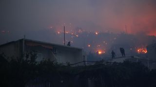 Požar u Tučepima Požar u Tučepima