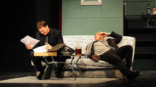 Zadar, 06.11.2012. snimio: Nenad Marčev
Gradsko kazalište Sisak &
Kazališna družina AMICRO
Mario Fratti:
PRIJATELJI(CE), komedija
redatelj: Boris B. Hrovat
igraju: Goran Grgić, Nada Abrus,
Dunja Sepčić, Igor Golub
Dvorana HNK Zadar Zadar, 06.11.2012. snimio: Nenad Marčev
Gradsko kazalište Sisak &
Kazališna družina AMICRO
Mario Fratti:
PRIJATELJI(CE), komedija
redatelj: Boris B. Hrovat
igraju: Goran Grgić, Nada Abrus,
Dunja Sepčić, Igor Golub
Dvorana HNK Zadar