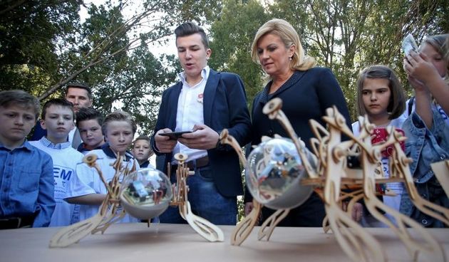 Predsjednica ugostila mlade znanstvenike, inovatore i studente