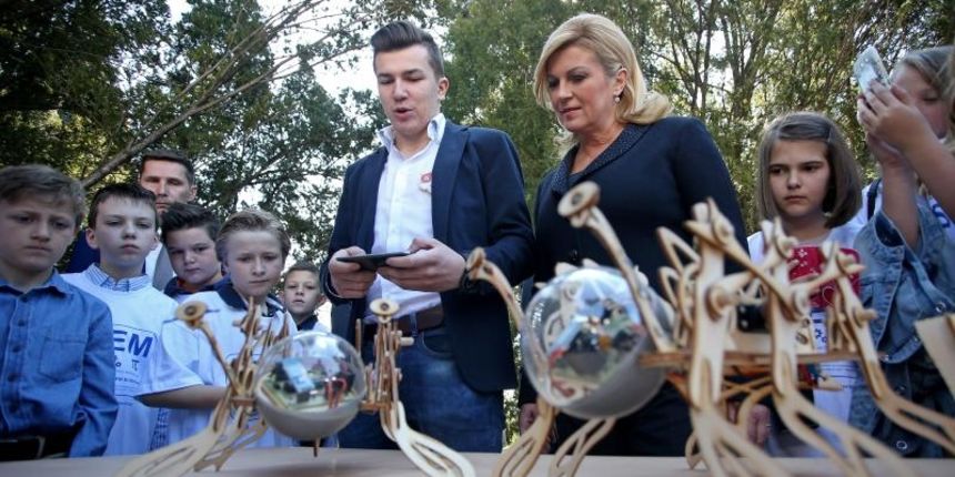 Predsjednica ugostila mlade znanstvenike, inovatore i studente