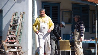 Jazine: Uređuju se barke i kaići, Foto: Saša Čuka