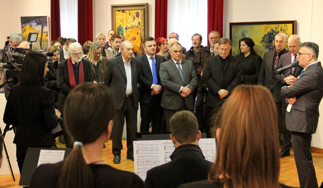 Otvoren 1. Salon suvremene sakralne likovnosti