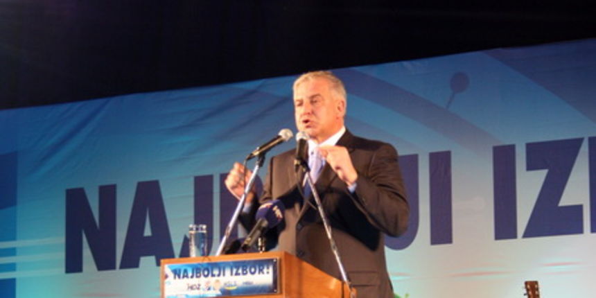 Jazine: Centralni predizborni skup HDZ-a Jazine: Centralni predizborni skup HDZ-a