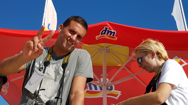 Sasvim osoban doživljaj – 10. dm Millennium Jump sa zadarske rive. Foto: Mladen Malik Barba Sasvim osoban doživljaj – 10. dm Millennium Jump sa zadarske rive. Foto: Mladen Malik Barba