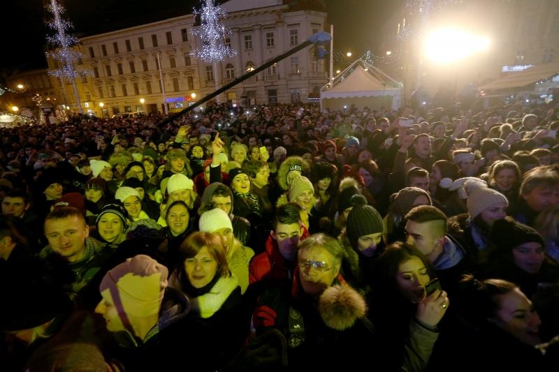 Humanitarni koncert Želim život na Trgu bana Josipa Jelačića
