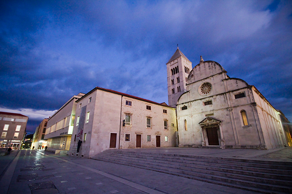 Zadarski suton 7. siječnja 2013. (foto:Saša Čuka)