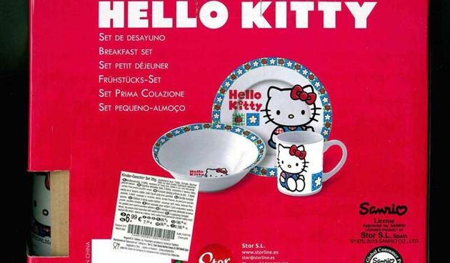 S tržišta povučeno posuđe “Minni Mouse” i “Hello Kitty”