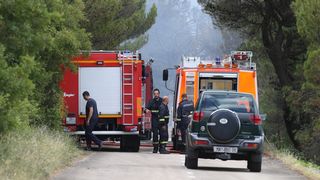 Požar na padinama Biokova Požar na padinama Biokova