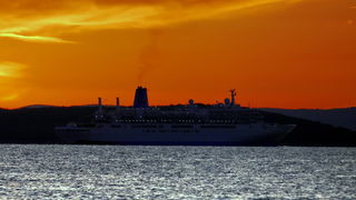 Prekrasan listopadski zalazak sunca u Zadru Prekrasan listopadski zalazak sunca u Zadru