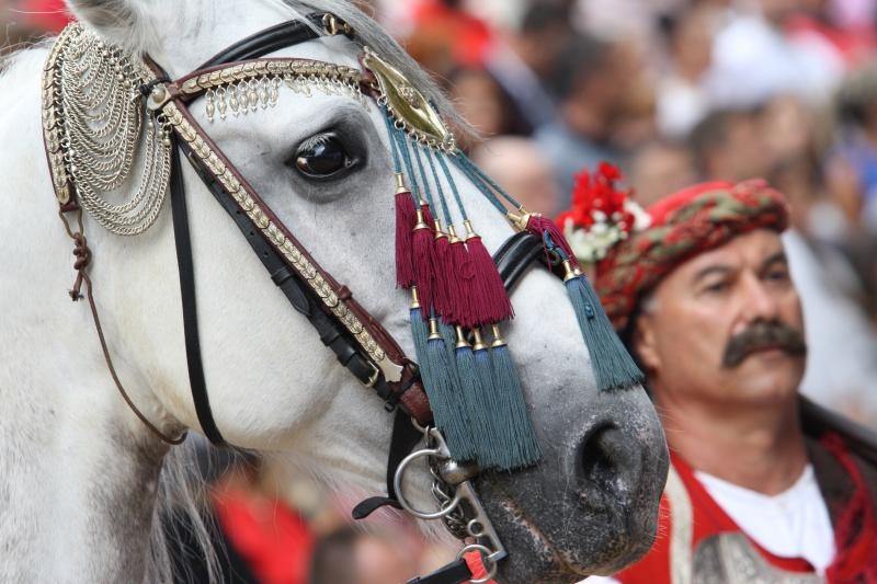 Održana je 301. Sinjska Alka, hrvatska viteška igra. Photo: Ivo Čagalj/PIXSELL Održana je 301. Sinjska Alka, hrvatska viteška igra. Photo: Ivo Čagalj/PIXSELL