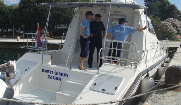 Predstavljanje policijskog plovila