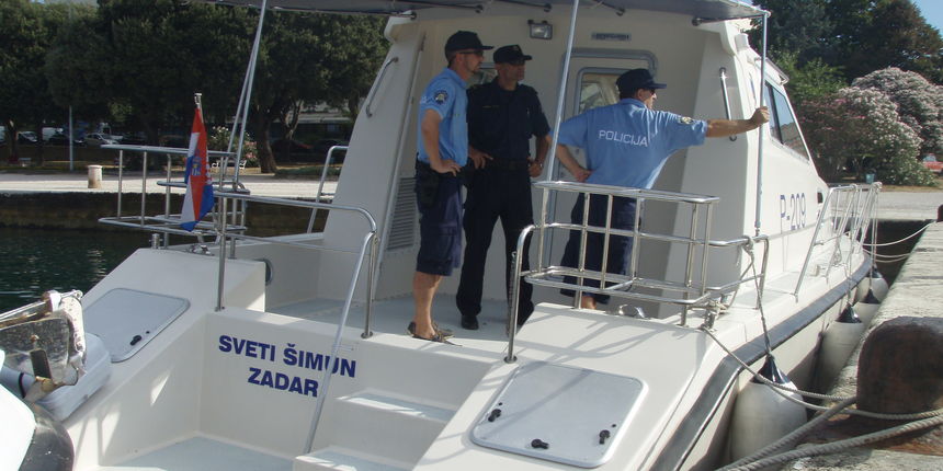 Predstavljanje policijskog plovila Predstavljanje policijskog plovila