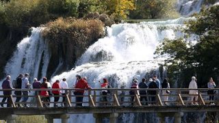Nacionalni park Krka bilježi rekordan broj posjetitelja. Photo: Duško Jaramaz/PIXSELL