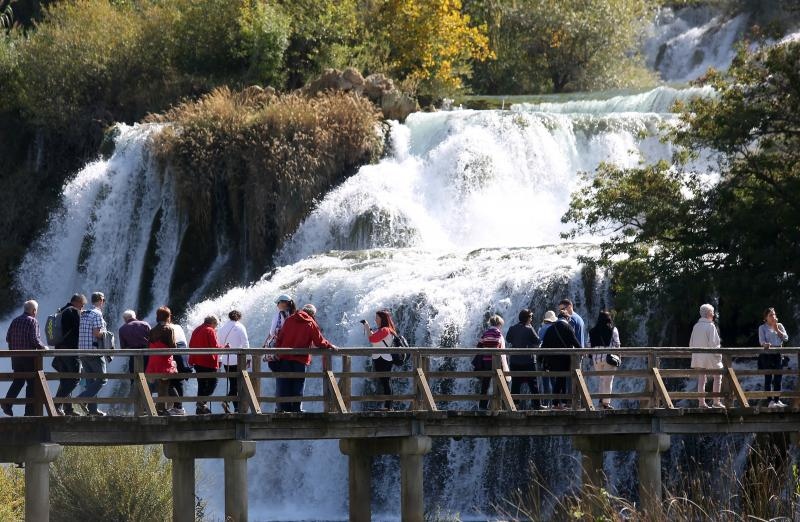 Nacionalni park Krka bilježi rekordan broj posjetitelja. Photo: Duško Jaramaz/PIXSELL