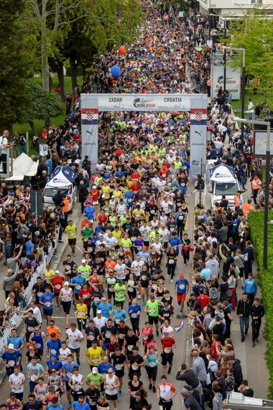 Zadar: Start najbrojnije svjetske utrke Wings For Life World Run, Photo: Dino Stanin/PIXSELL Zadar: Start najbrojnije svjetske utrke Wings For Life World Run, Photo: Dino Stanin/PIXSELL