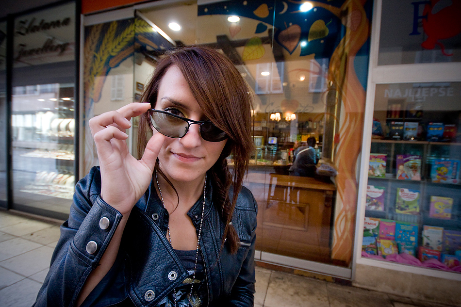 Đir po gradu (sa sunčanim naočalama) 7. studenog 2011, Foto: Saša Čuka