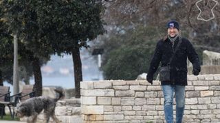 Snježne pahulje za kratko padale po Zadru