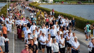 Proslava Velike Gospe u Pagu uz nastup klape Intrade Proslava Velike Gospe u Pagu uz nastup klape Intrade