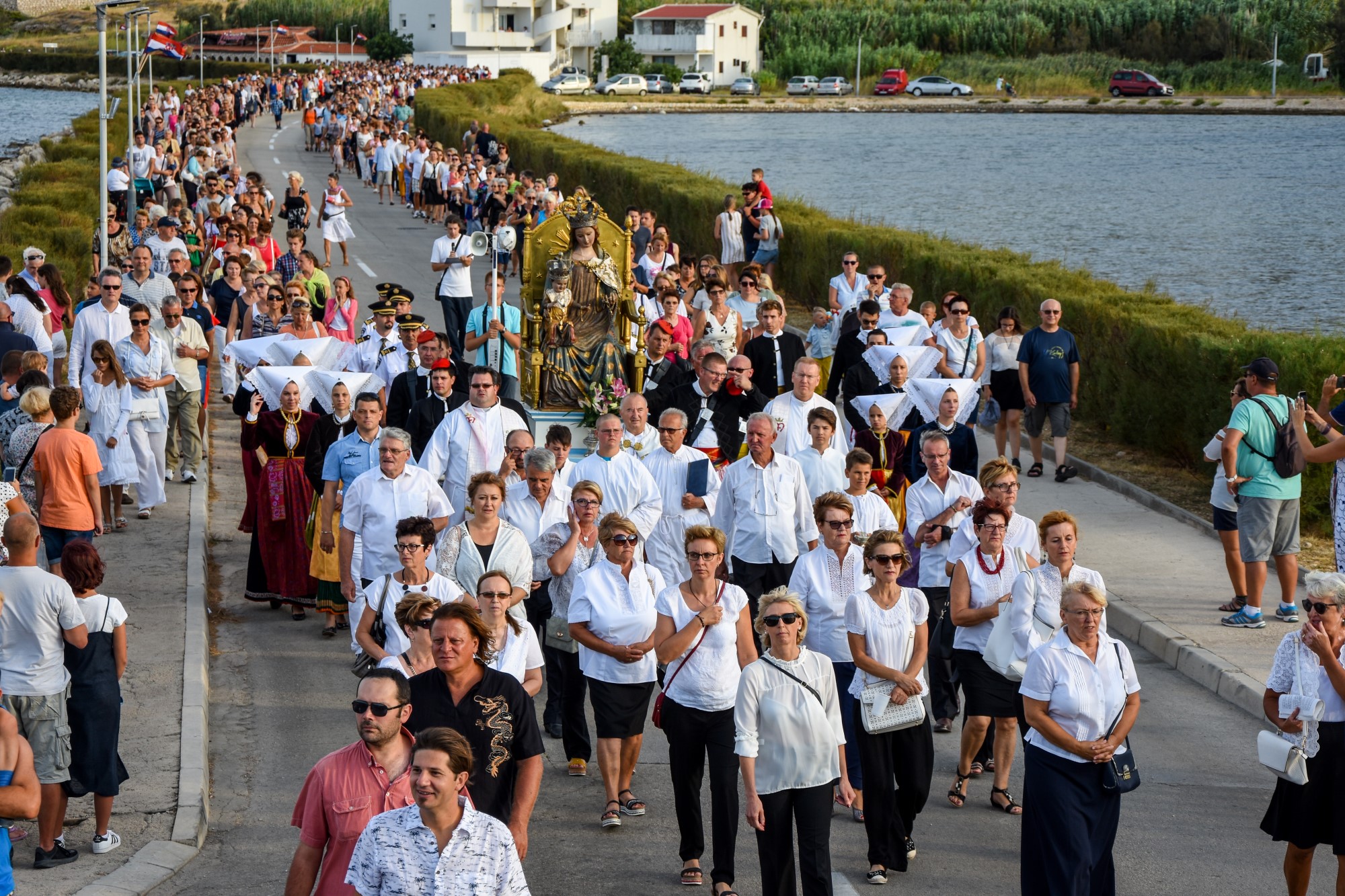 Proslava Velike Gospe u Pagu uz nastup klape Intrade Proslava Velike Gospe u Pagu uz nastup klape Intrade