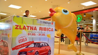 Supernova: Nogometno ludilo i izvlačenje dobitnika automobila Audi A1 Supernova: Nogometno ludilo i izvlačenje dobitnika automobila Audi A1