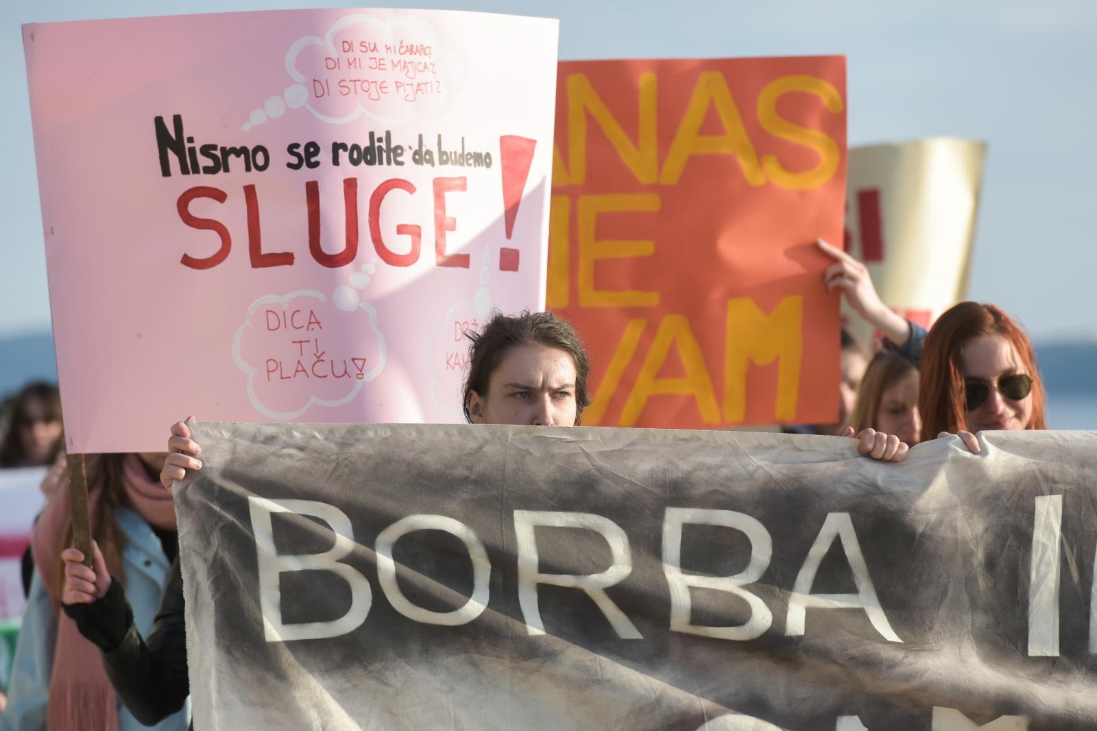 Dana žena: Marš u organizaciji udruge Antifijaka