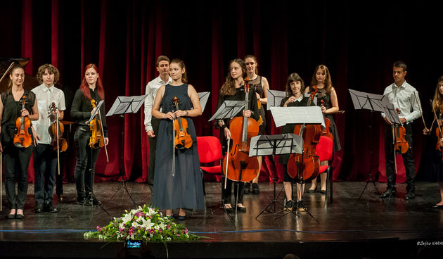 Sinoć je u HNK Zadar održan godišnji koncert učenika Glazbene škole Blagoje Bersa