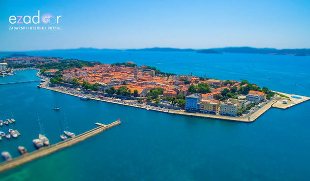 Zadar iz zraka – Poluotok