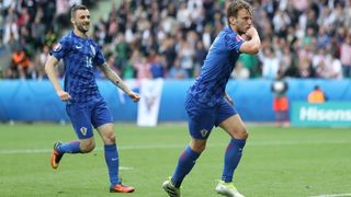 Stadion Geoffroy-Guichard, Saint-Etienne, UEFA EURO 2016., 2. kolo, skupina D, Česka – Hrvatska. Photo: PIXSELL Stadion Geoffroy-Guichard, Saint-Etienne, UEFA EURO 2016., 2. kolo, skupina D, Česka – Hrvatska. Photo: PIXSELL