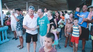 JK Uskok: Proslava olimpijskog zlata Fantele i Marenića