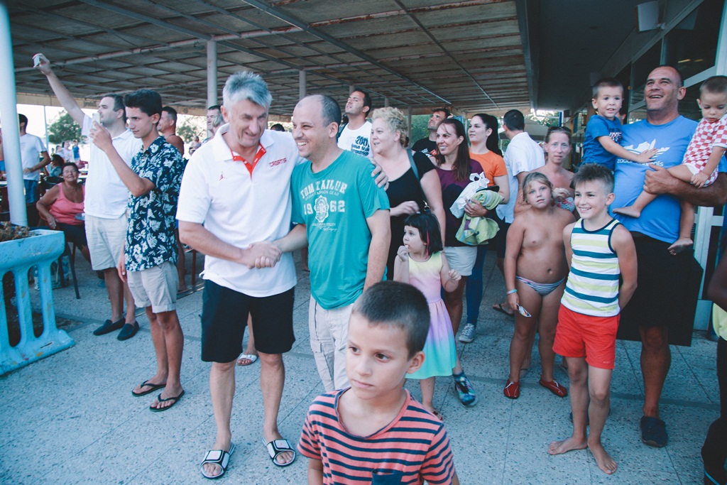 JK Uskok: Proslava olimpijskog zlata Fantele i Marenića