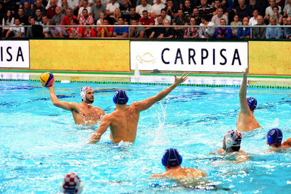 Svjetska vaterpolo liga, bazen SC Višnjik: Hrvatska – Rusija 17-9. Foto: Iva Perinčić Svjetska vaterpolo liga, bazen SC Višnjik: Hrvatska – Rusija 17-9. Foto: Iva Perinčić