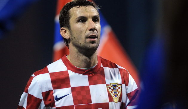 Zagreb, 121010.
Stadion u Maksimiru, prijateljska utakmica izmedju reprezentacija Hrvatske i Norveske.
Na slici: Dario Srna.
Foto: Damir Krajac / CROPIX