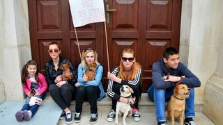 Skup podrške za NO KILL skloništa za životinje,  foto Iva Perinčić