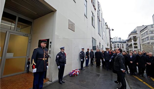 Obljetnica napada na Charlie Hebdo, Foto: Hina
