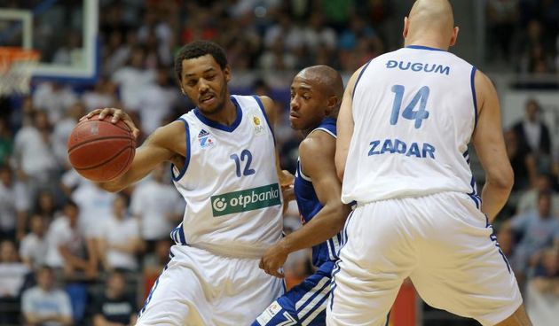 28.05.2014., Zadar, Dvorana Kresimira Cosica – Druga polufinalna utakmica prvenstva Hrvatske, KK Zadar – KK Cibona. Mark Lyons. Photo: Filip Brala/PIXSELL