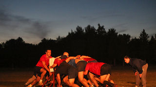 Trening zadarskih ragbijaša u Zemuniku (foto:Saša Čuka)