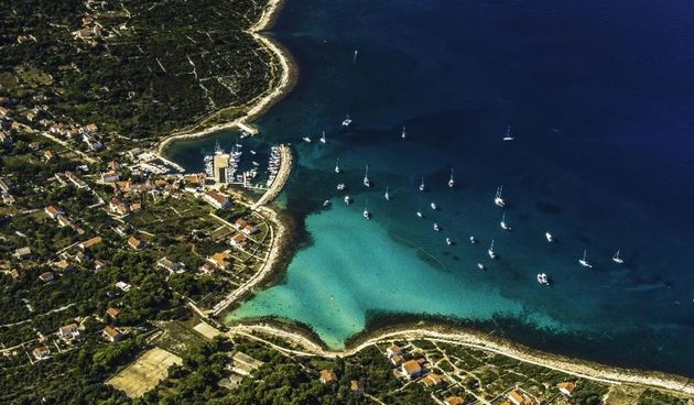 Otok Silba iz zraka