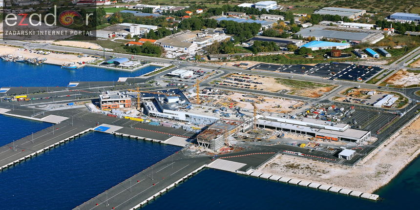 Zgrada Terminala u novoj luci Gaženica