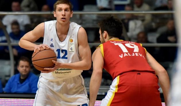 Franko Šango. ABA lige, KK Zadar – KK Metalac. Photo: Dino Stanin/PIXSELL