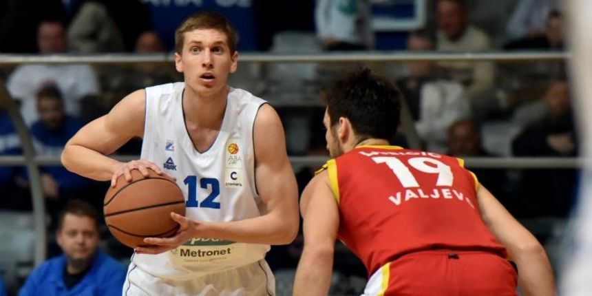 Franko Šango. ABA lige, KK Zadar – KK Metalac. Photo: Dino Stanin/PIXSELL