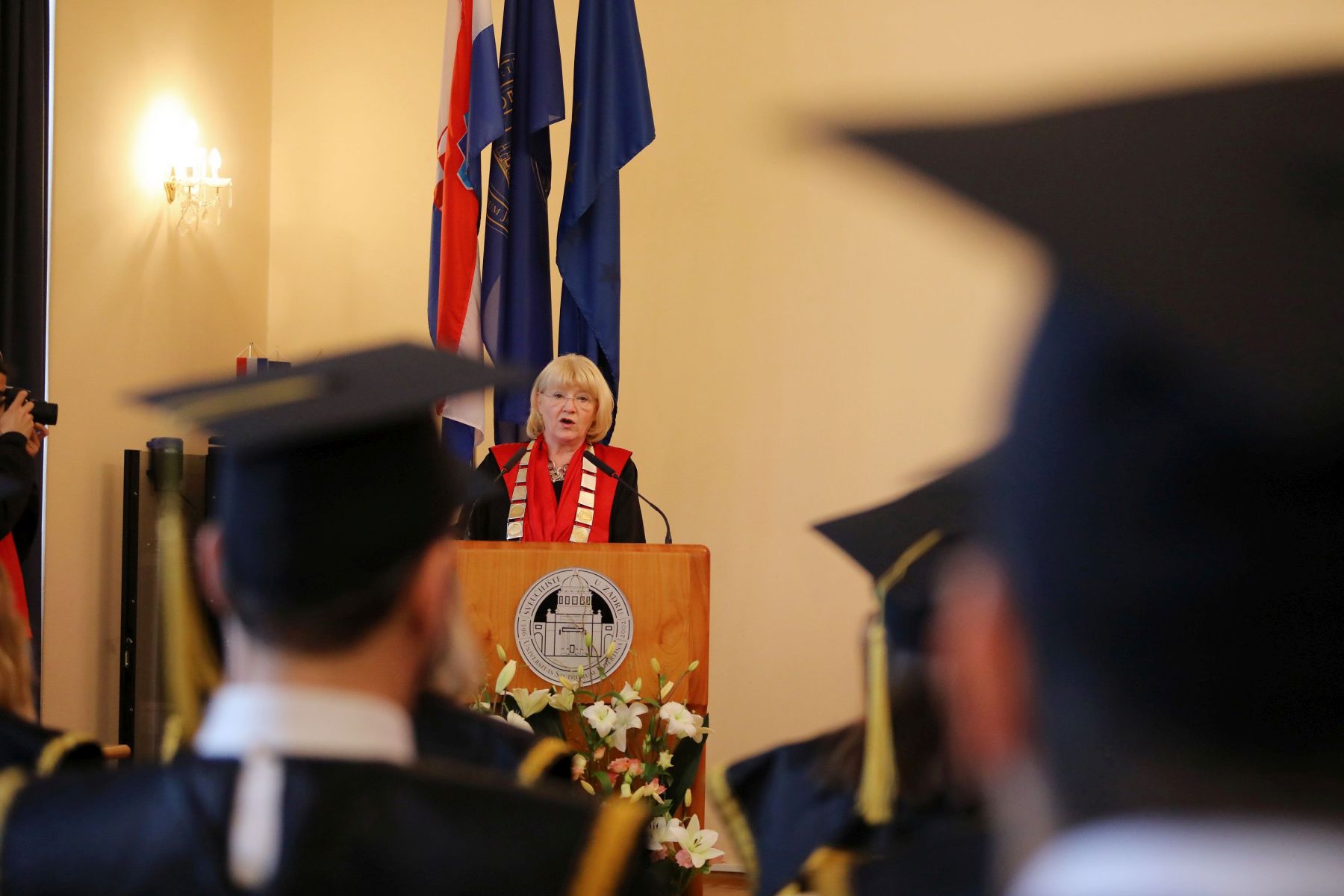 Promocija doktora znanosti na Sveučilištu u Zadru Promocija doktora znanosti na Sveučilištu u Zadru