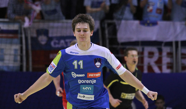 Sebastian Skube (Slovenija), foto: www.ehf-euro.com