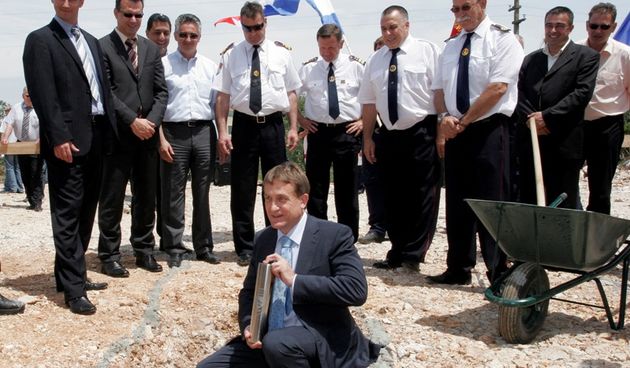 Tkon, poloaganje kamena temeljca(Foto: Branislav Grgurovic / CROPIX)