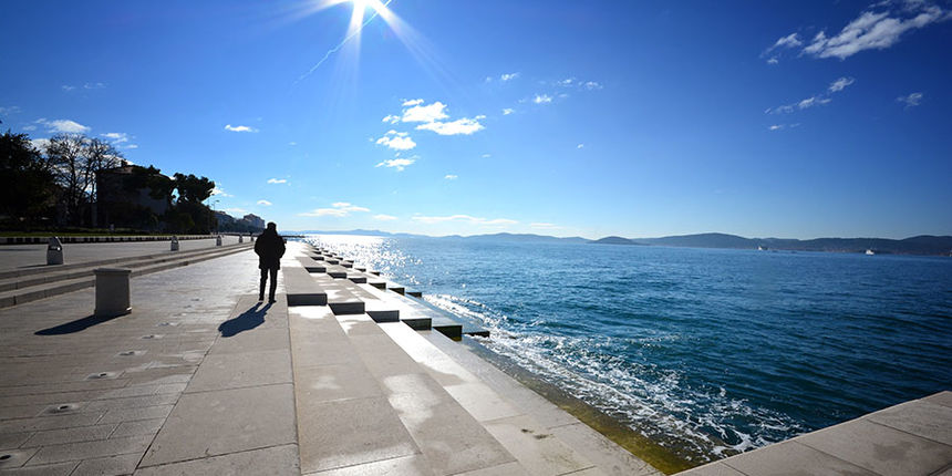 morske orgulje, dhmz, sunce