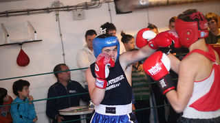 Javni sparing u boksačkom klubu Zlatna rukavica (foto:Saša Čuka)