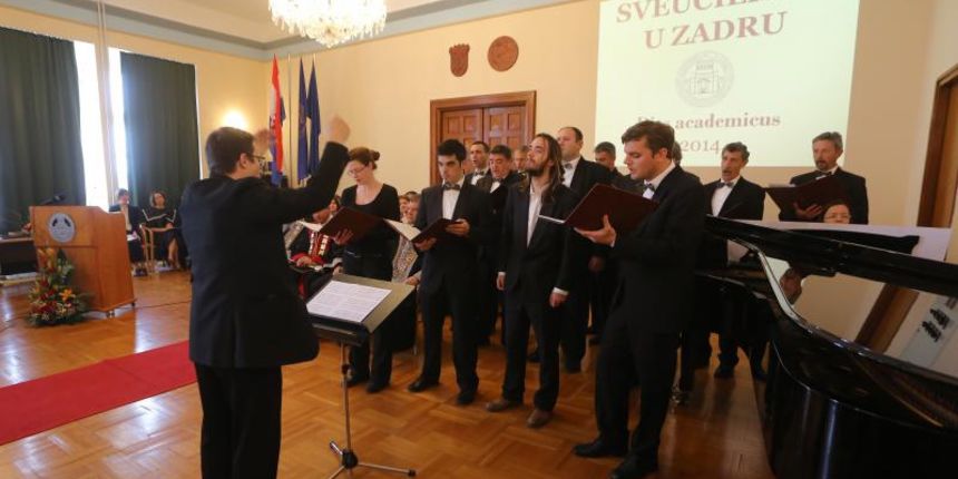 Svečano obilježena 12. obljetnica obnove Sveučilišta u Zadru, Foto: Filip Brala/PIXSELL