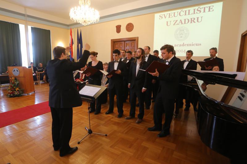 Svečano obilježena 12. obljetnica obnove Sveučilišta u Zadru, Foto: Filip Brala/PIXSELL