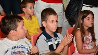 Prvi dan škole u OŠ Stanovi  ; foto Iva Perinčić